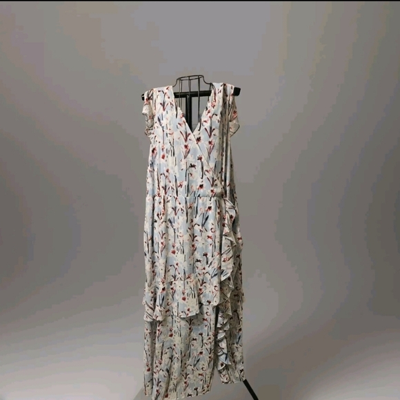 Haute Hippie Italian Cottagecore Quiet Luxury Layered Maxi Dress 2X - Picture 11 of 12